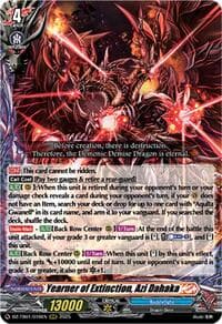 Yearner of Extinction, Azi Dahaka - DZ-TB01: Future Card Buddyfight - Cardfight Vanguard card