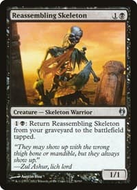 Reassembling Skeleton - Duel Decks: Izzet vs. Golgari - Magic: The Gathering card