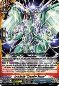 Jackknife "Thunder Storm" - DZ-TB01: Future Card Buddyfight - Cardfight Vanguard card