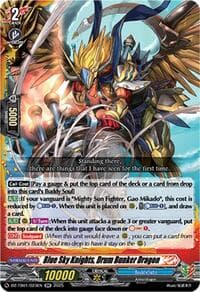 Blue Sky Knights, Drum Bunker Dragon - DZ-TB01: Future Card Buddyfight - Cardfight Vanguard card