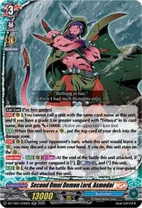 Second Omni Demon Lord, Asmodai - DZ-TB01: Future Card Buddyfight - Cardfight Vanguard card