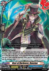 User of Darkness, Dunstan - DZ-TB01: Future Card Buddyfight - Cardfight Vanguard card