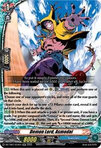 Demon Lord, Asmodai - DZ-TB01: Future Card Buddyfight - Cardfight Vanguard card