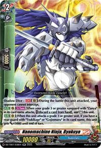 Nanomachine Ninja, Byakuya - DZ-TB01: Future Card Buddyfight - Cardfight Vanguard card