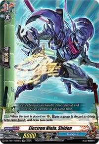 Electron Ninja, Shiden - DZ-TB01: Future Card Buddyfight - Cardfight Vanguard card