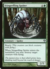 Stingerfling Spider - Duel Decks: Izzet vs. Golgari - Magic: The Gathering card
