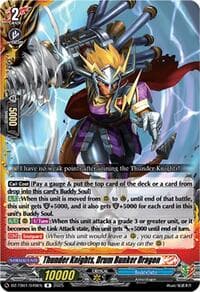 Thunder Knights, Drum Bunker Dragon - DZ-TB01: Future Card Buddyfight - Cardfight Vanguard card
