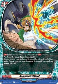 Solomon's Shield - DZ-TB01: Future Card Buddyfight - Cardfight Vanguard card