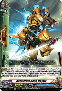 Accelerate Ninja, Hayate - DZ-TB01: Future Card Buddyfight - Cardfight Vanguard card