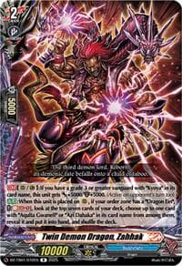 Twin Demon Dragon, Zahhak - DZ-TB01: Future Card Buddyfight - Cardfight Vanguard card