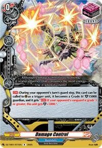 Damage Control - DZ-TB01: Future Card Buddyfight - Cardfight Vanguard card
