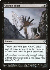 Ghoul's Feast - Duel Decks: Izzet vs. Golgari - Magic: The Gathering card