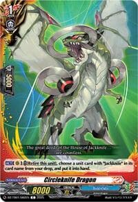 Circleknife Dragon - DZ-TB01: Future Card Buddyfight - Cardfight Vanguard card
