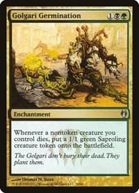Golgari Germination - Duel Decks: Izzet vs. Golgari - Magic: The Gathering card