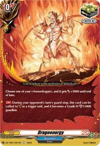 Dragoenergy - DZ-TB01: Future Card Buddyfight - Cardfight Vanguard card