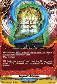Dragonic Grimoire - DZ-TB01: Future Card Buddyfight - Cardfight Vanguard card