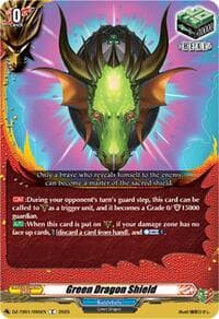 Green Dragon Shield - DZ-TB01: Future Card Buddyfight - Cardfight Vanguard card
