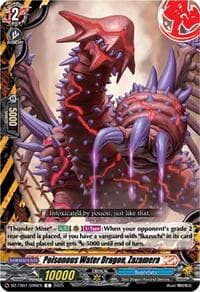 Poisonous Water Dragon, Zazamera - DZ-TB01: Future Card Buddyfight - Cardfight Vanguard card