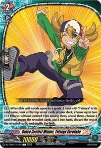 Dance Contest Winner, Tetsuya Kurodake - DZ-TB01: Future Card Buddyfight - Cardfight Vanguard card