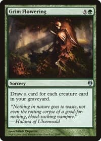 Grim Flowering - Duel Decks: Izzet vs. Golgari - Magic: The Gathering card
