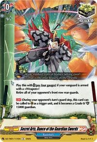 Secret Arts, Dance of the Guardian Swords - DZ-TB01: Future Card Buddyfight - Cardfight Vanguard card