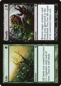 Life // Death - Duel Decks: Izzet vs. Golgari - Magic: The Gathering card