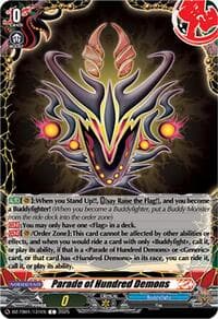 Parade of Hundred Demons - DZ-TB01: Future Card Buddyfight - Cardfight Vanguard card
