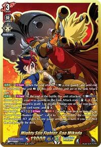 Mighty Sun Fighter, Gao Mikado (SEC) - DZ-TB01: Future Card Buddyfight - Cardfight Vanguard card