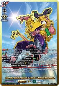 Give the Whole World a Spark, Tetsuya Kurodake (SEC) - DZ-TB01: Future Card Buddyfight - Cardfight Vanguard card