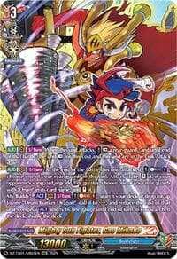 Mighty Sun Fighter, Gao Mikado (KR) - DZ-TB01: Future Card Buddyfight - Cardfight Vanguard card
