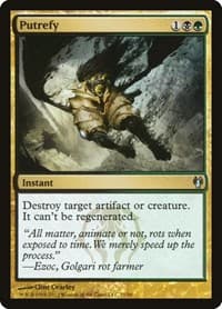 Putrefy - Duel Decks: Izzet vs. Golgari - Magic: The Gathering card