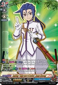 Aspiring "Ninja-user of Justice", Zanya Kisaragi (KR) - DZ-TB01: Future Card Buddyfight - Cardfight Vanguard card