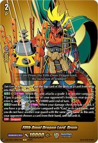 Fifth Omni Dragon Lord, Drum (BR) - DZ-TB01: Future Card Buddyfight - Cardfight Vanguard card