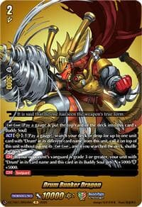 Drum Bunker Dragon (BR) - DZ-TB01: Future Card Buddyfight - Cardfight Vanguard card