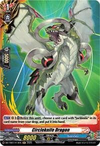 Circleknife Dragon (H) - DZ-TB01: Future Card Buddyfight - Cardfight Vanguard card