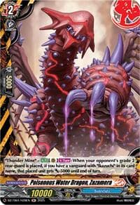 Poisonous Water Dragon, Zazamera (H) - DZ-TB01: Future Card Buddyfight - Cardfight Vanguard card