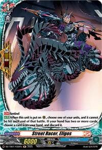 Street Racer, Eligos (H) - DZ-TB01: Future Card Buddyfight - Cardfight Vanguard card