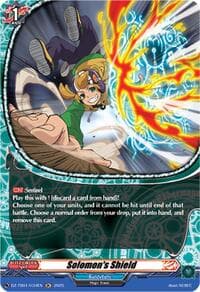 Solomon's Shield (H) - DZ-TB01: Future Card Buddyfight - Cardfight Vanguard card