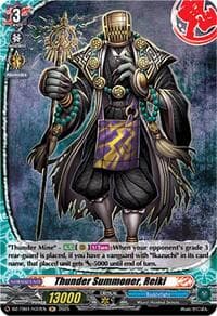 Thunder Summoner, Reiki (H) - DZ-TB01: Future Card Buddyfight - Cardfight Vanguard card