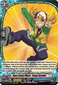Dance Contest Winner, Tetsuya Kurodake (H) - DZ-TB01: Future Card Buddyfight - Cardfight Vanguard card