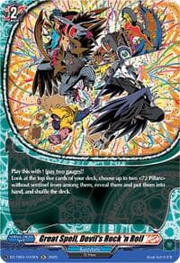 Great Spell, Devil's Rock 'n Roll (H) - DZ-TB01: Future Card Buddyfight - Cardfight Vanguard card