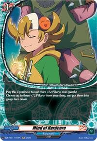 Mind of Hardcore (H) - DZ-TB01: Future Card Buddyfight - Cardfight Vanguard card