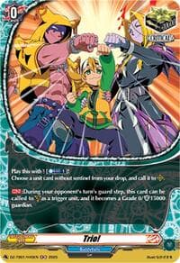 Trio! (H) - DZ-TB01: Future Card Buddyfight - Cardfight Vanguard card