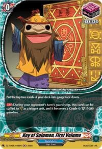 Key of Solomon, First Volume (H) - DZ-TB01: Future Card Buddyfight - Cardfight Vanguard card