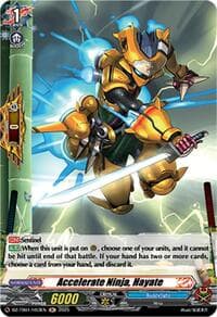 Accelerate Ninja, Hayate (H) - DZ-TB01: Future Card Buddyfight - Cardfight Vanguard card
