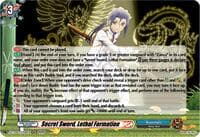 Secret Sword, Lethal Formation (H) - DZ-TB01: Future Card Buddyfight - Cardfight Vanguard card