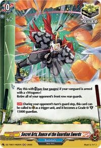 Secret Arts, Dance of the Guardian Swords (H) - DZ-TB01: Future Card Buddyfight - Cardfight Vanguard card