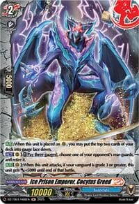 Ice Prison Emperor, Cocytus Greed (H) - DZ-TB01: Future Card Buddyfight - Cardfight Vanguard card