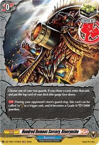 Hundred Demons Sorcery, Rineryusho (H) - DZ-TB01: Future Card Buddyfight - Cardfight Vanguard card