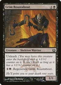 Grim Roustabout - Return to Ravnica - Magic: The Gathering card